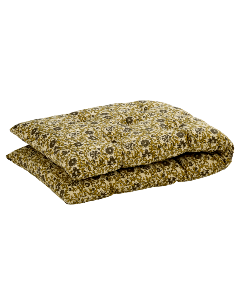 Petit matelas coton - 45 X 125 cm - Dusty Green - Madam Stoltz