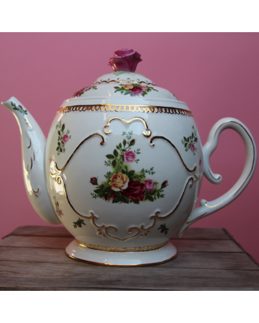Théière Vintage - Old countries roses - Royal Albert
