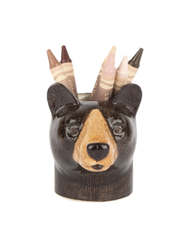 Petit pot en céramique - Ours brun - Quail - 6 cm