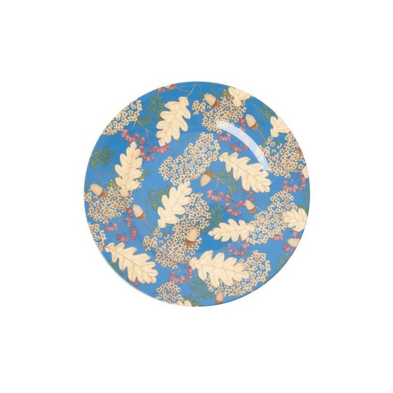 Assiette plate Mélamine - Rice - Autumn & Acorns - 25 cm