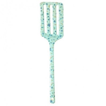 Spatule de cuisine - Believe in Red Lipstick - Blue Floral