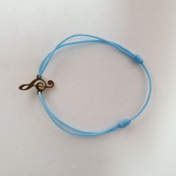 Bracelet Clé de Sol - Bleu ciel - Nusa Dua