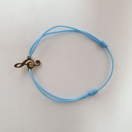 Bracelet Clé de Sol - Bleu ciel - Nusa Dua