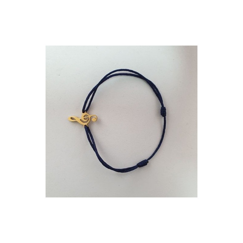 Bracelet Clé de Sol - Bleu nuit - Nusa Dua