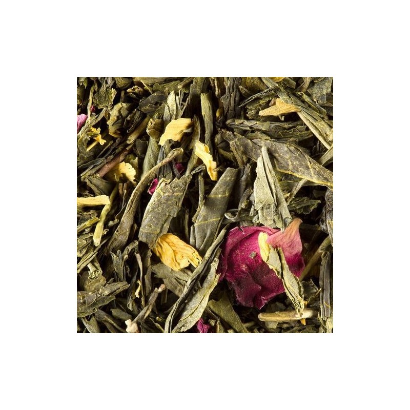 Thé vert parfumé - Dammann Frères - Thé des deux chinois - 100g