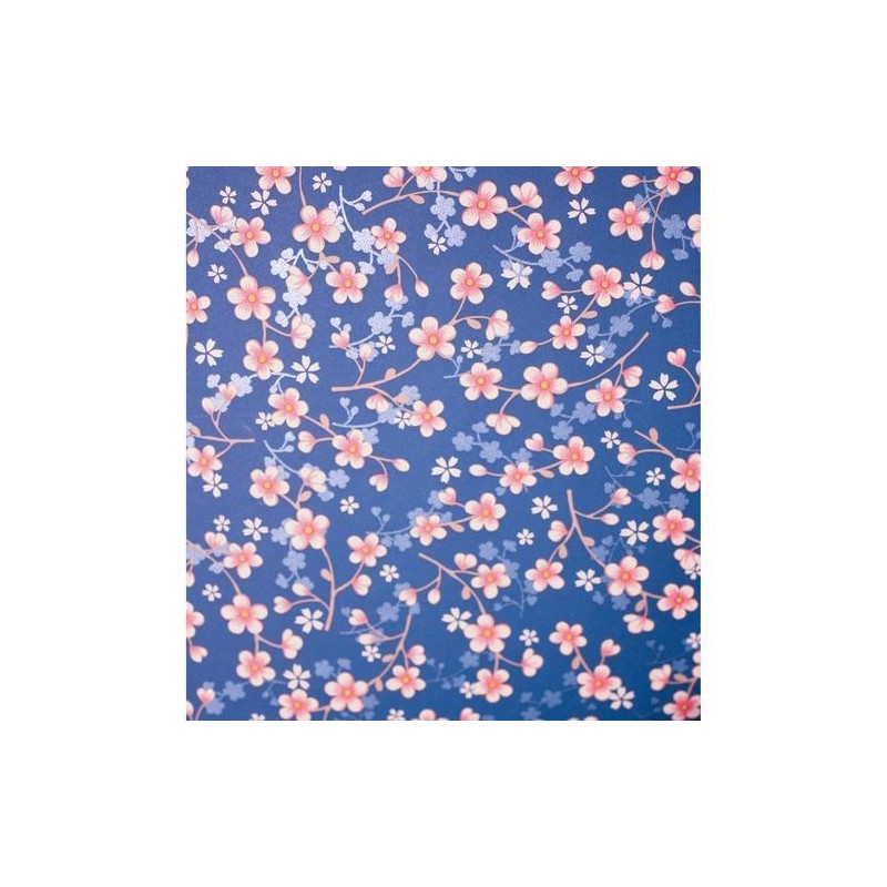 Papier peint Pip Studio Cherry Blossom - Dark blue - ref 313025