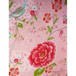 Papier peint Pip Studio birds in paradise - Rose - ref 313010