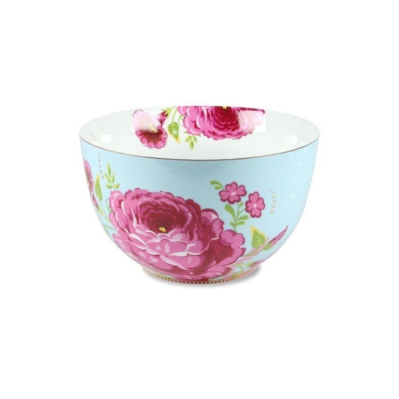 Saladier floral Pip Studio - Bleu