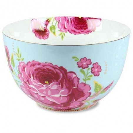 Saladier floral Pip Studio - Bleu