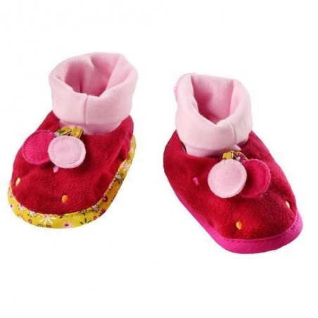 Lilliputiens - Petits chaussons roses