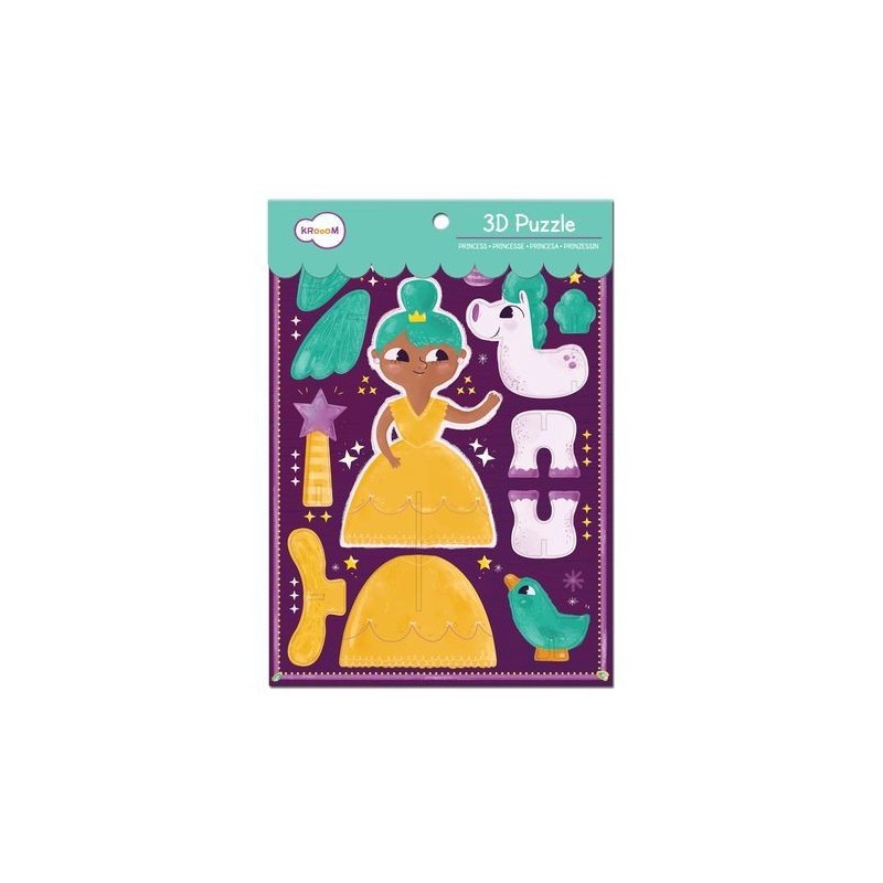 Puzzle 3D - Princesse