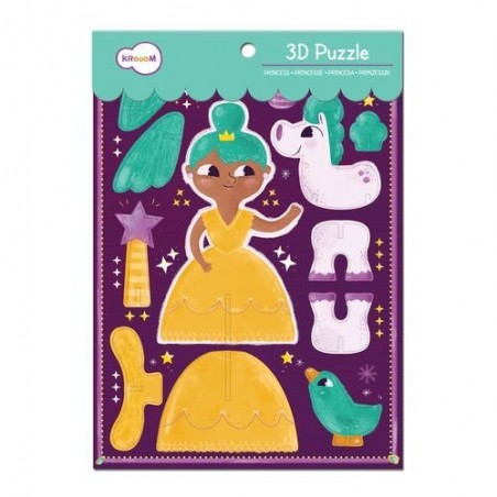 Puzzle 3D - Princesse