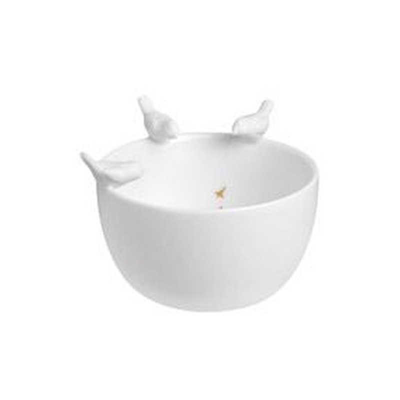Coupelle porcelaine - Histoires d'oiseaux -  Rader