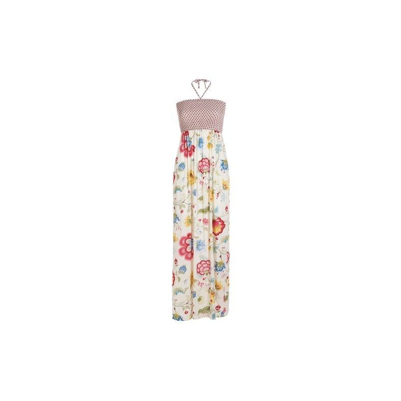 Robe longue Dalia Floral Fantasy - Pip Studio - Ecru - M