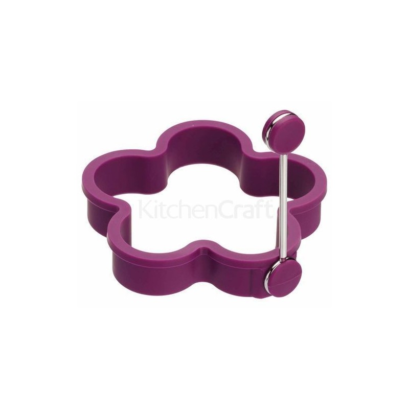 Moule à oeuf silicone - Kitchen Craft - violet