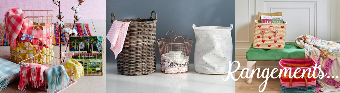 Trouver de jolies boites de rangement design et originales en carton