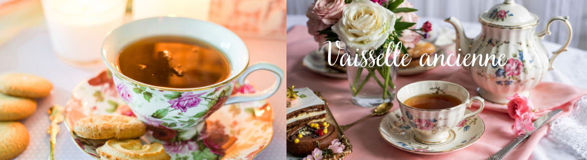 Vaisselle Vintage – Services à Thé & Assiettes Anciennes | Décoration Authentique