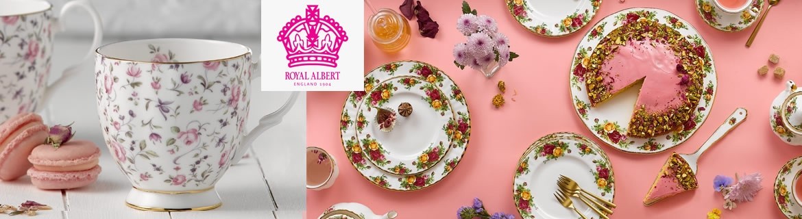 Acheter la vaisselle Royal Albert au meilleur prix chez Eglantine