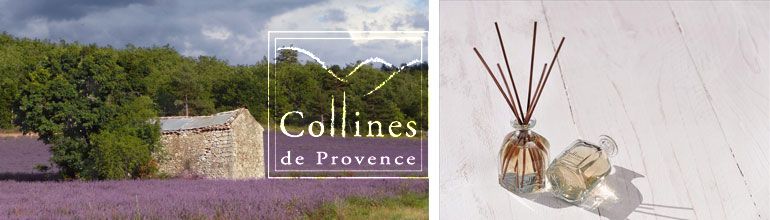 La gamme Collines de Provence en vente en ligne : parfums, sprays...