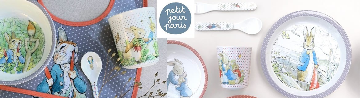 Acheter de la vaisselle Pierre Lapin Peter Rabbit de Petit Jour Paris